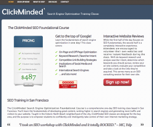 Clickminded SEO course